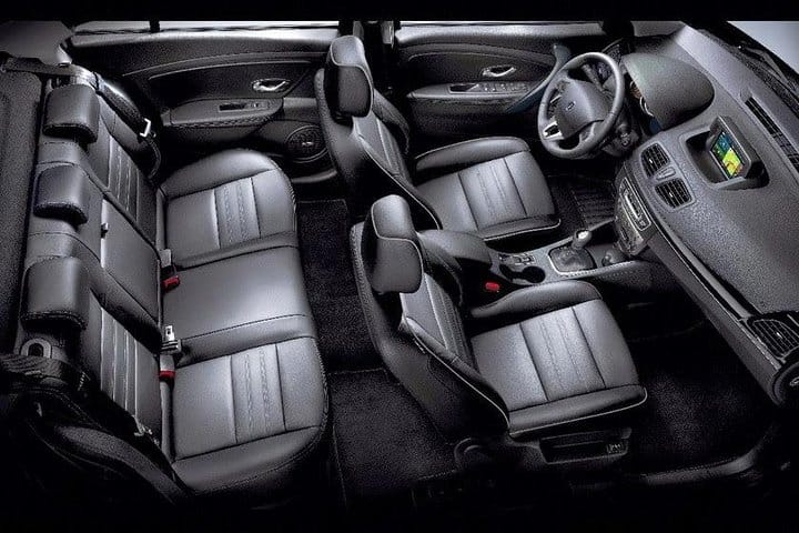 Interior of Car.
