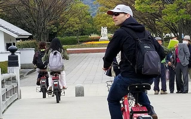 Hop on a E.Bike and Explore and Learn of Hiroshima with local Guide!