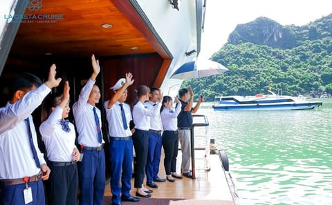 Luxury La Casta Cruise 3 Days Explore Halong Bay Lan Ha Bay Private Balcony