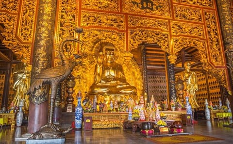 Bai Dinh Pagoda and Trang An Boat Tour from Hanoi