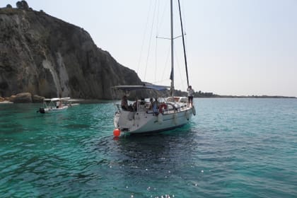 Half-Day Private Sailboat Cruise from Argostoli Port with Swim Stops