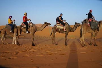 Erfoud to Merzouga Desert Tour with Camel Ride and Dinner