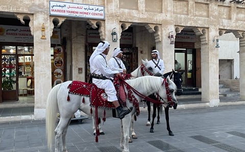 Souq Waqif Traditional Arabic Food Tour with Doha Skyline Views