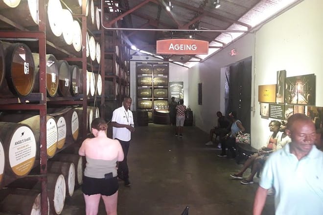 Inside the warehouse