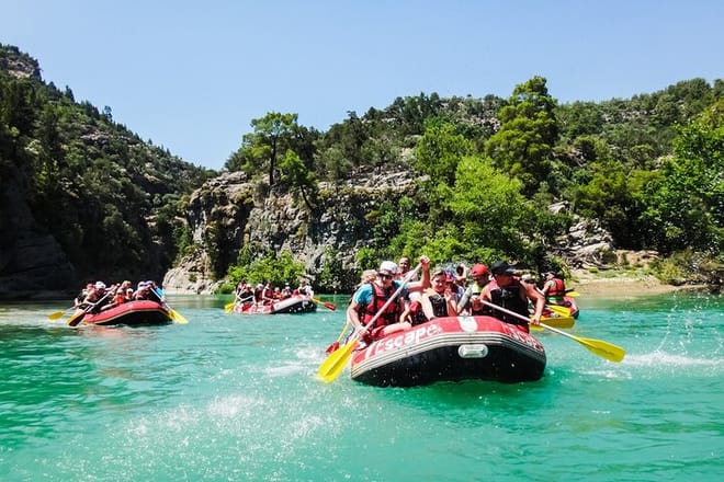 Alanya: Rafting Canyoning and Zipline Adventure 2