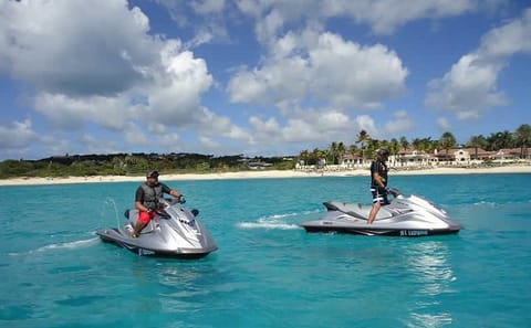 Jet Ski Adventure and Beach Relaxation in St. Maarten