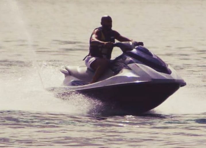 Jet Ski at Lake Lalla Takerkoust 2