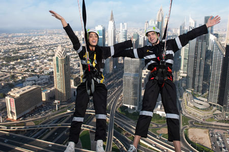 Private Dubai city tour with Sky Views Edge Walk tour