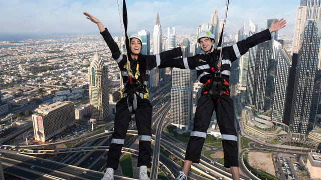 Private Dubai city tour with Sky Views Edge Walk tour