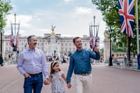 Same Sex Family Photoshoot in London.