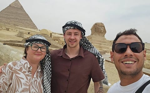 VIP Private Giza Pyramids Sphinx Saqqara and Memphis Tour