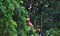 PHUKET-PHANG NGA: Join Tour Full Day White water Rafting 5 Km. Zipline 150 M. Phang Nga Bay with Lunch 5