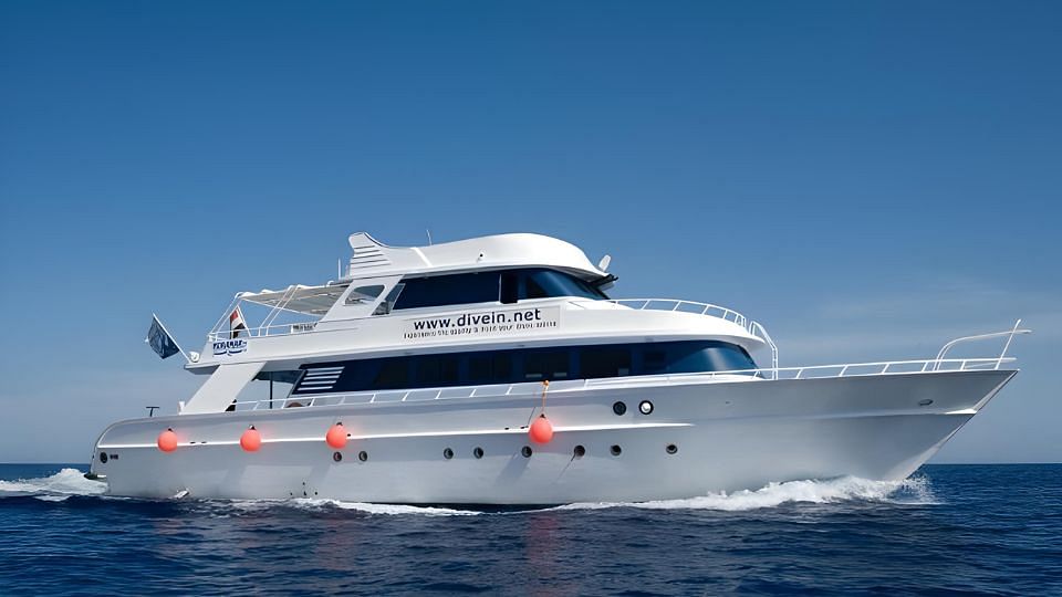 Private Luxury Boat Tour to Ras Mohamed & White Island Adventure