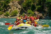 From Durrës Golem: Vjosa Rafting & Benja Thermal Baths Permet Day Tour 1