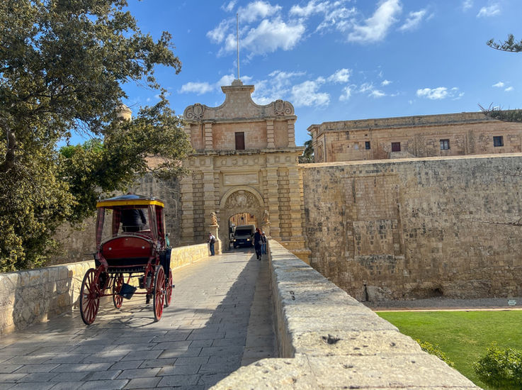 The main entrance to Città Notabile, Mdina