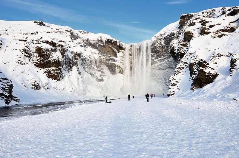 Skogafoss Waterfall