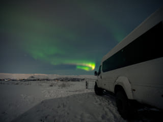 Northern Lights and a Super Jeep.