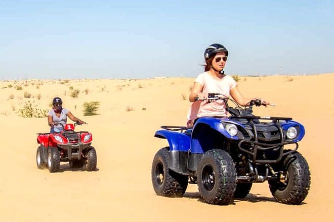 Morning Quad Bike Adventure in Abu Dhabi 4
