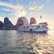 Boutique Bai Tu Long Bay Cruises 2 Days Tour Transfer from Hanoi