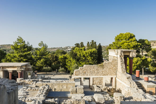 Knossos, Museum & Heraklion - From Rethymnon