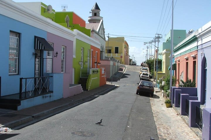 Bo-Kaap where the tour starts.