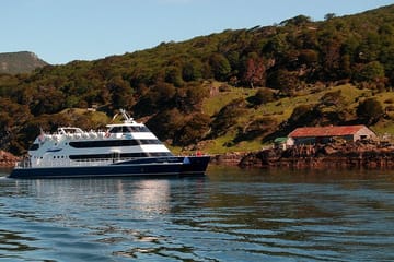 Beagle Channel Navigation with trekking at the Bridges Islands