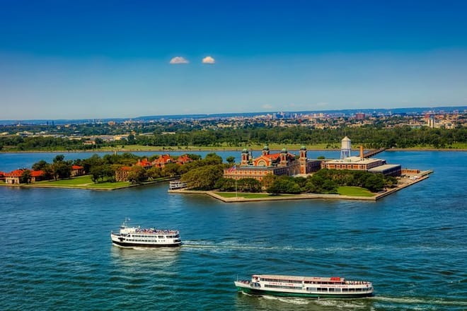 Statue of Liberty &amp; Ellis Island 60 minute cruise from Pier 36