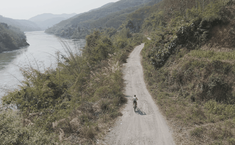 E-Bike Tour Along the Scenic Mekong River