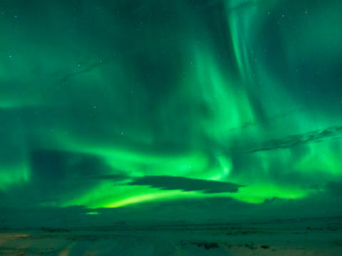 Result of a strong solar storm