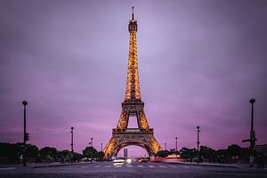 Guided Night Tour of Paris by a Vintage Car with CDG Transfers