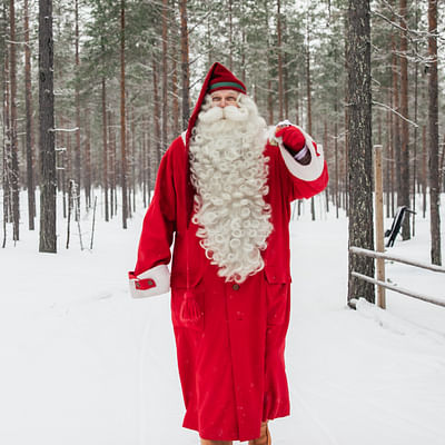 Private Meeting with Santa Claus in his cottage in Lapland