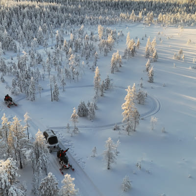 Sähkömoottorikelkkasafari Rovaniemellä - Image 6