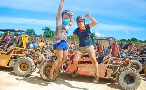 Bavaro ATV and Dune Buggy Adventure with Cave Swim and Tasting