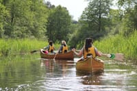 "CRYSTAL WATERS" Premium canoeing tour in Zemaitija National Park 7