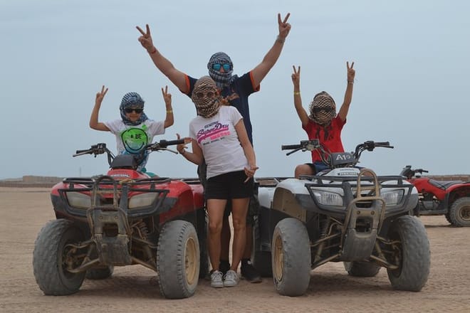 Super Safari Adventure: ATV Quad &amp; Camel Ride &amp; Dinner - Hurghada