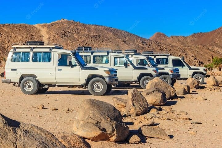 Jeep Adventure to Canyon Salama and Dahab from Sharm El-Sheikh