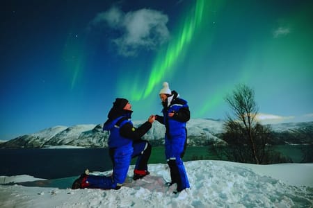 Tromsø Fjordland Aurora Chase Northern Lights by the Arctic Sea