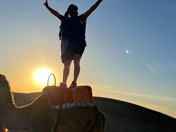 Sunset Camel Ride in Agafay Desert
