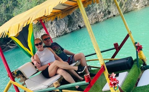 Ocho Rios Blue Hole and Bamboo Rafting