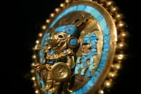 See gold objects from the Moche and Chimu cultures
