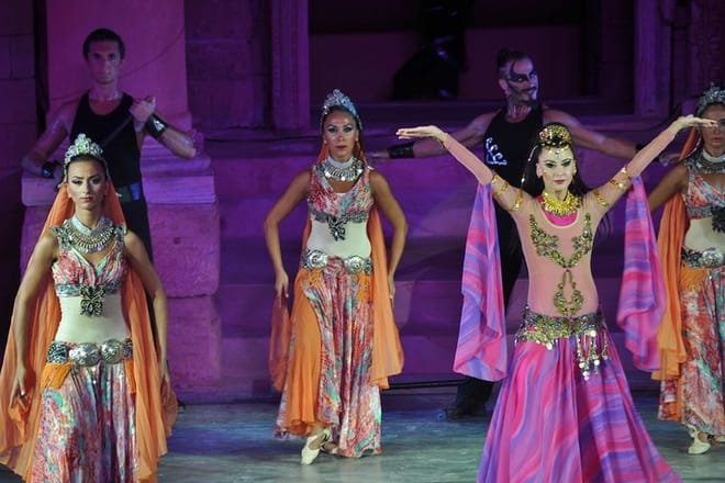 Fire of Anatolia at Ancient Aspendos Arena from Belek 5