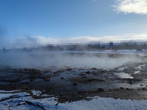Golden Circle, Cook eggs in a hot spring, Shore Excursion, photo 6