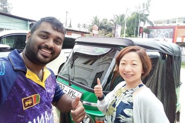 Tuk Tuk Safari Tour in Wathuregama, Sri Lanka