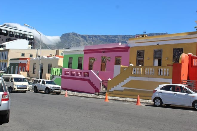 Colorful houses Bo-kaap