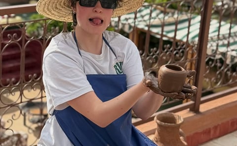 Authentic Moroccan Pottery Class in Marrakech : Hands-On Clay & Ceramic Painting Class