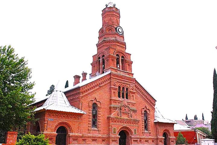 Ganja_tour_Helenendorf_Goygol_Hanlar_settlement_German_Lutheran_Church_