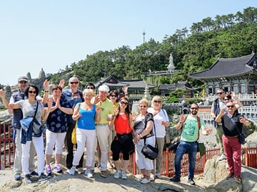 Haedong Yonggungsa temple at good photo spot