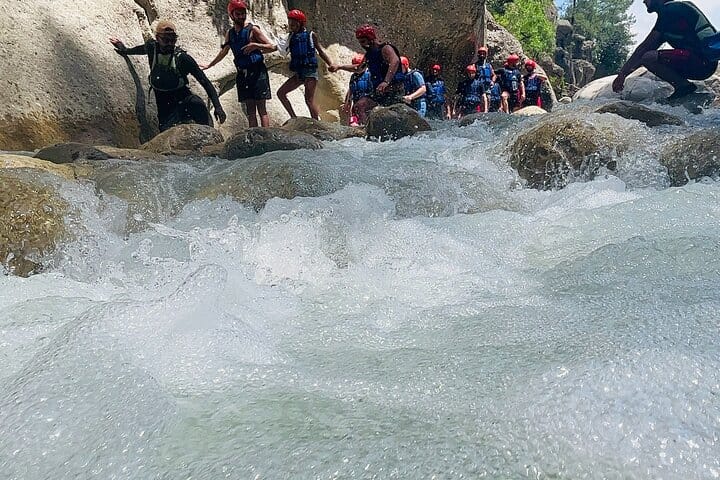 Canyoning, Rafting and Zipline Adventure from Belek and Antalya