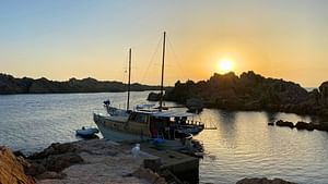 Palau or La Maddalena: private sunset tour of the La Maddalena Archipelago
