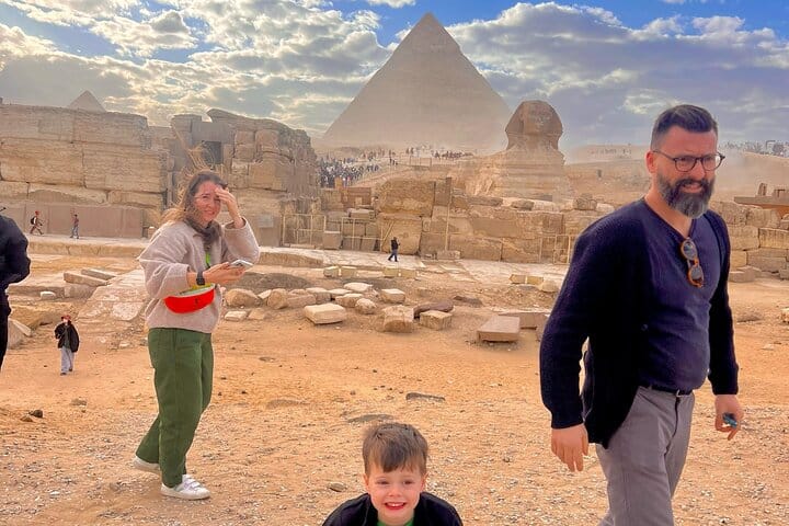 Hurghada to Cairo Private Tour Pyramids Grand Museum Camel Ride